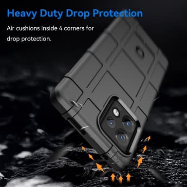 SKALO Motorola Edge 40 Pro 5G Rugged Shield Stöttåligt TPU-skal