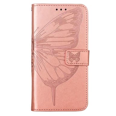 SKALO OnePlus Nord CE 3 Lite 5G Mandala Butterfly Plånboksfodral - Roséguld