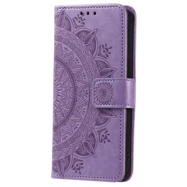 SKALO Google Pixel 7a Mandala Plånboksfodral - Lila