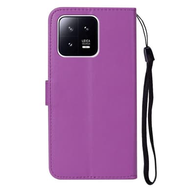 SKALO Xiaomi 13 5G Plånboksfodral i PU-Läder - Lila