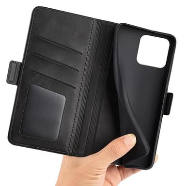 SKALO Xiaomi 13 5G Premium Plånboksfodral - Svart