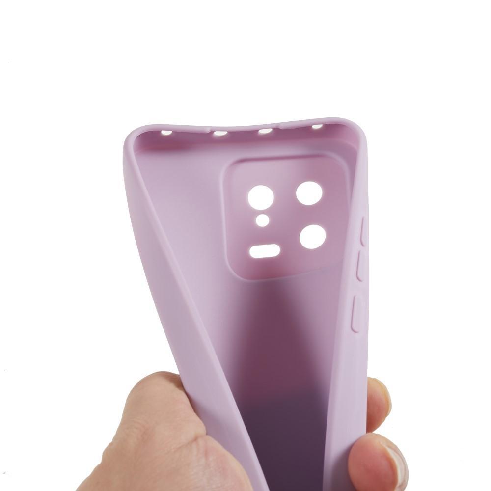 SKALO Xiaomi 13 5G Ultratunn TPU-Skal - Lila
