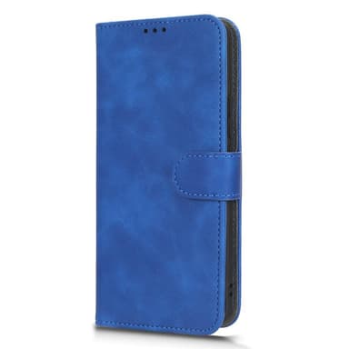 SKALO Xiaomi 13 Pro 5G Matt PU-Läder Plånboksfodral - Blå