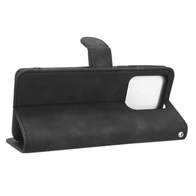 SKALO Xiaomi 13 Pro 5G Matt PU-Läder Plånboksfodral - Svart