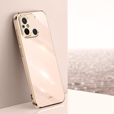 SKALO Xiaomi Redmi 12C 4G XINLI TPU Skal - Rosa