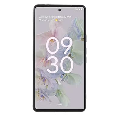 SKALO Google Pixel 7a Mattsvart Ultratunn TPU-Skal