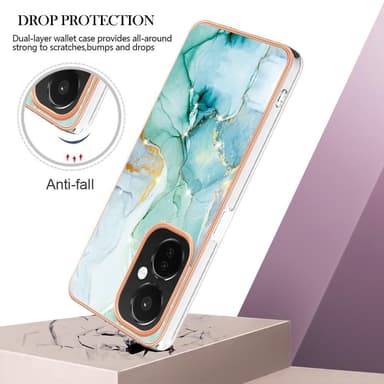 SKALO OnePlus Nord CE 3 Lite 5G Marmor TPU-skal - Motiv 3