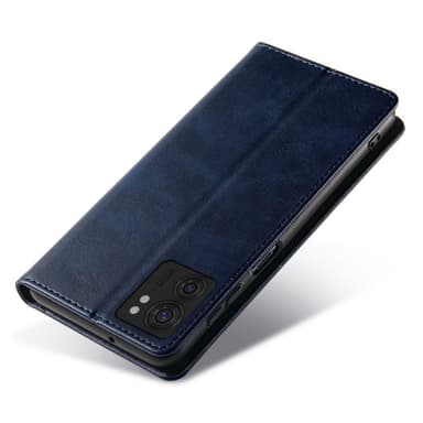 SKALO Motorola Edge 40 5G Premium Plånboksfodral - Blå