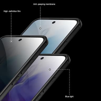 SKALO Xiaomi 13 5G TPU Hybrid Magnetring Skal - Svart