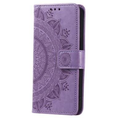 SKALO Xiaomi Redmi Note 12 4G Mandala Plånboksfodral - Lila