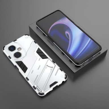 SKALO OnePlus Nord CE 3 Lite 5G Armor Hybrid BIBERCAS Skal - Vit