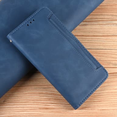SKALO Xiaomi 13 Lite 6-FACK Plånboksfodral - Blå