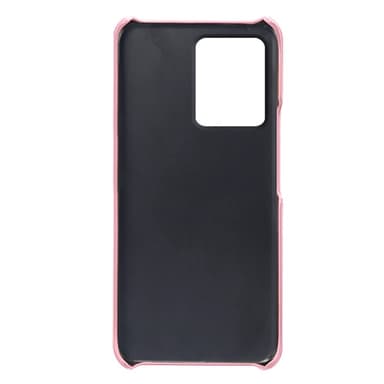 SKALO Xiaomi Redmi Note 12 4G PU-Läder Korthållare Skal - Roséguld