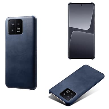 SKALO Xiaomi 13 5G PU-Läder Skal - Blå