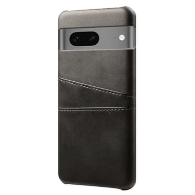 SKALO Google Pixel 7a PU-Läder Korthållare Skal - Svart