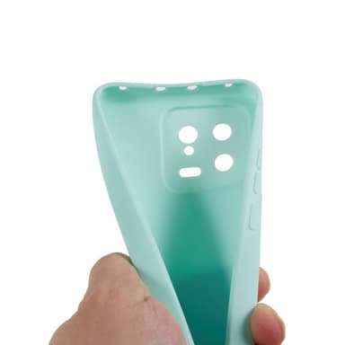 SKALO Xiaomi 13 5G Ultratunn TPU-Skal - Turkos