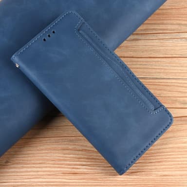 SKALO Xiaomi 13 5G 6-FACK Plånboksfodral - Blå