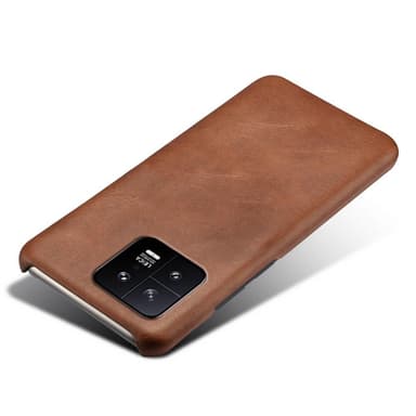 SKALO Xiaomi 13 5G PU-Läder Skal - Brun