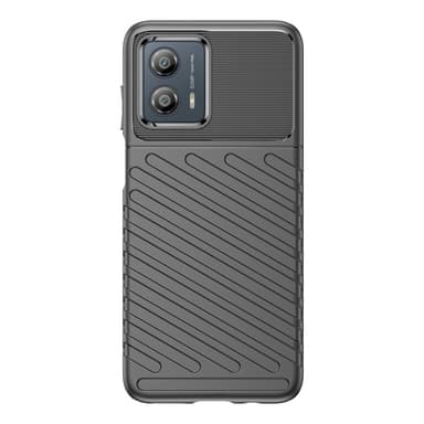 SKALO Motorola Moto G53 5G Twill TPU skal - Svart
