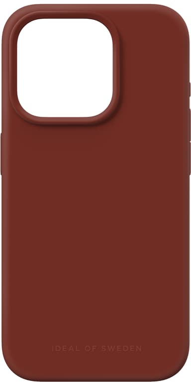 iDeal of Sweden MagSafe silikonskal till iPhone 15PR (dark amber)