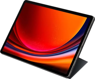 Samsung Tab S9/S9 FE+ Smart Book fodral (svart)