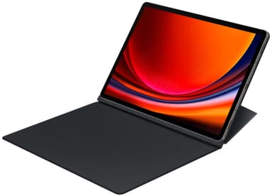 Samsung Tab S9/S9 FE+ Smart Book fodral (svart)