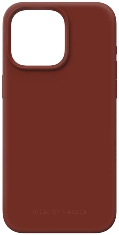 iDeal of Sweden MagSafe silikonskal till iPhone 15PM (dark amber)