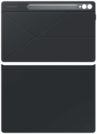 Samsung Tab S9/S9 FE+ Smart Book fodral (svart)