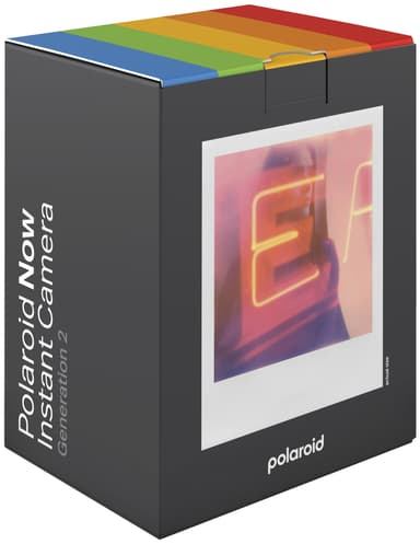 Polaroid Now Gen 2 analog kamera (svart/vit)