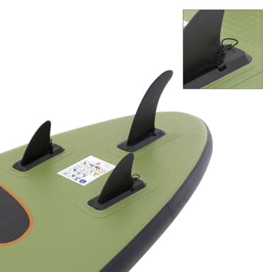 Surfbräda Stand Up Paddle SUP Board Maona Paddelboard aufblasbar Olive 308cm