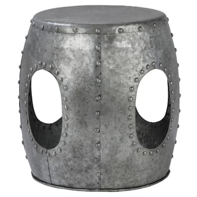 Sidobord Bord i vardagsrummet Bord Kaffe bord Kaffe bord Kaffe bord Silver Ø 38