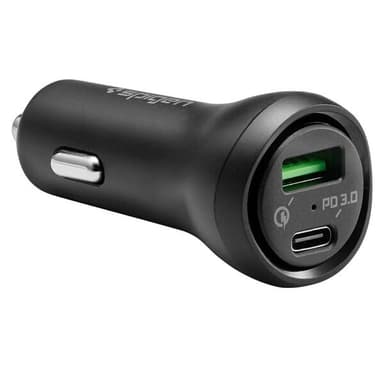 Spigen SteadiBoost Billaddare USB-C PD 3.0 QC 27W