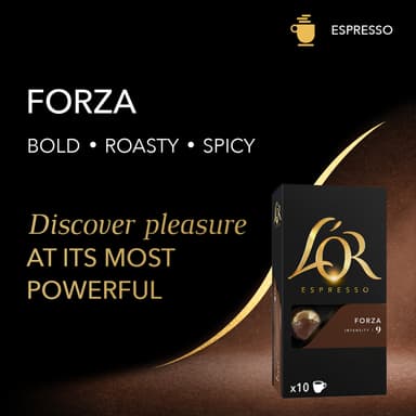 L'Or Forza 9 kaffekapslar (10 st)