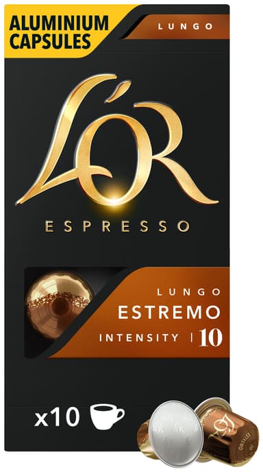 L'Or Lungo Estremo 10 kaffekapslar (10 st)