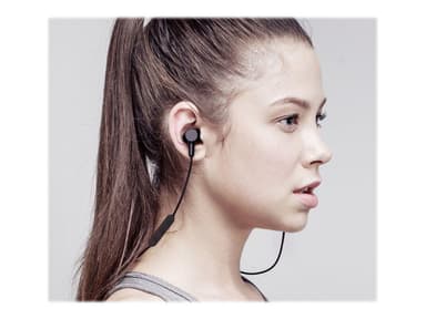 Havit IPX5 Trådlösa In-Ear sporthörlurar med mikrofon, Svart