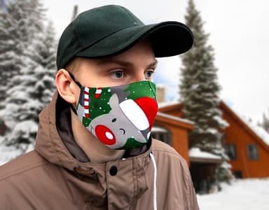 Munskydd med julmotiv (Julren)