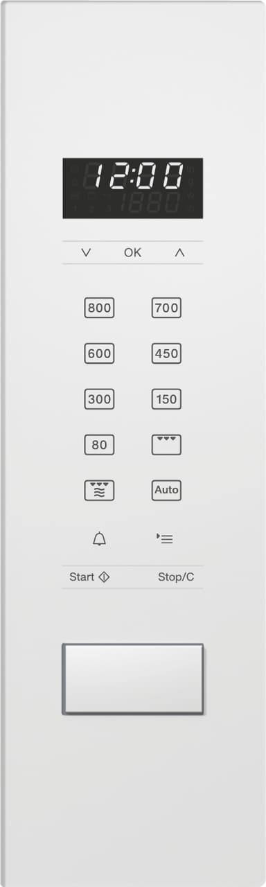 Miele Mikrovågsugn M 2234 SC (Briljantvit)