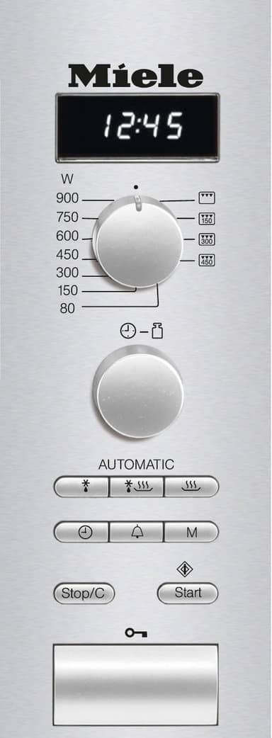 Miele Fristående Mikrovågsugn M 6012 SC (rostfri)