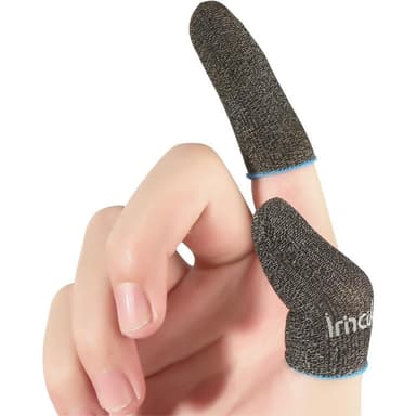IMAK 1 par Finger Sleeve Känslig Svettsäker Gaming Finger Cover