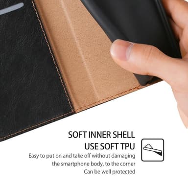 Xiaomi Redmi 12C Plånboksfodral  - Svart