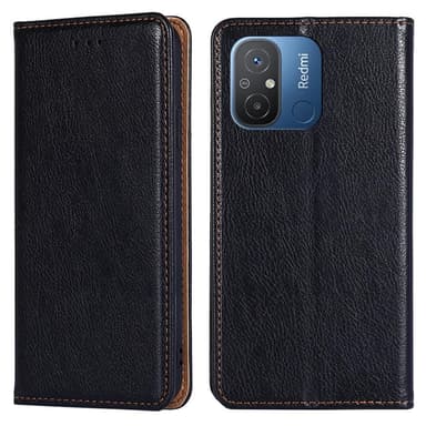 Xiaomi Redmi 12C Plånboksfodral  - Svart