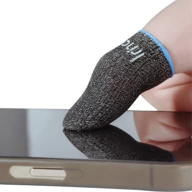 IMAK 1 par Finger Sleeve Känslig Svettsäker Gaming Finger Cover