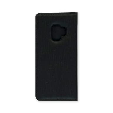 Trophy Distressed Leather Magnet Wallet Black Samsung Galaxy S9