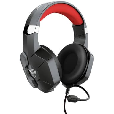 Trust GXT323 CARUS Spel Over Ear-hörlurar Over Ear