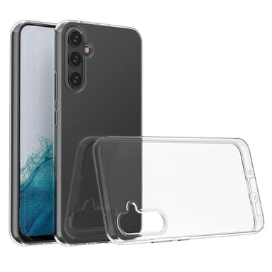 För Samsung Galaxy A34 5G Soft Slim TPU Fodral Skal Transparent