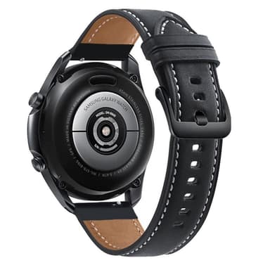 22 mm rem i läder för Samsung Galaxy Watch3 45 mm Klockarmband