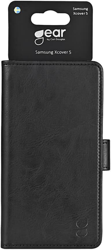 Gear Samsung Galaxy XCover 5 plånboksfodral (svart)