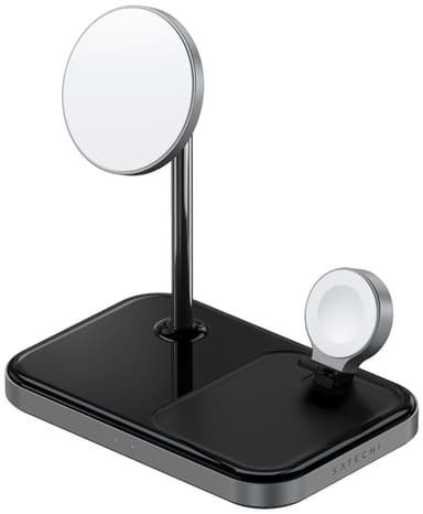 Satechi Magnetic 3-i-1 trådlöst laddningsställ