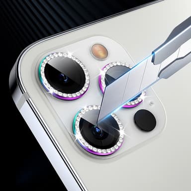 INF Kameralinsskydd 3-pack Flerfärgad iPhone 12 Pro Max
