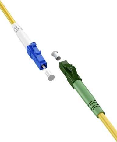 Goobay Fiberoptisk kabel (FTTH), Singlemode (OS2) Yellow, gul (Simplex